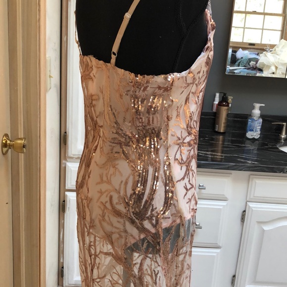 Sheer mesh body suite midi Fits 6-8 - Picture 7 of 8